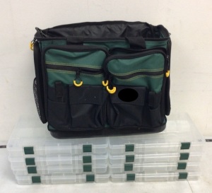 Tackle Bag w/ 8 Boxes, E-Commerce Return