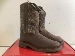 Justin Work Boots, Size 11.5, Appears New