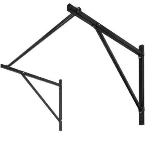Wall-Mounted Home Gym Fitness Workout Pull-Up Bar/ 500lbs Cap - 50in