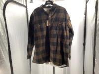 Red Head Men's Lined Flannel, XL, Appears New
