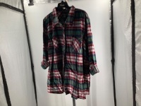 Natural Reflections Women's Flannel, 2X, Appears New