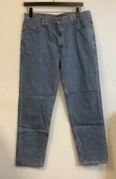 Member Mark Relaxed Fit Jeans, Size 36x32, Appears New