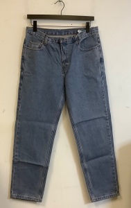 Member Mark Relaxed Fit Jeans, Size 34x32, Appears New