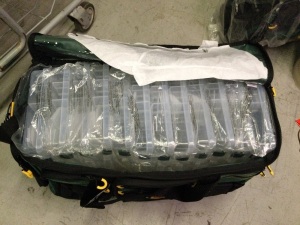 Advanced Anglers II Super Magnum Tackle Bag, Appears New