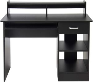 Black Computer Office Desk 