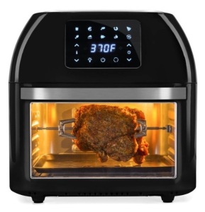 16.9qt 10-in-1 Family Size Air Fryer, Black