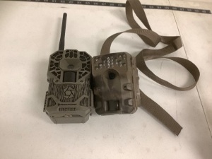 Lot of (2) Trail Cameras, Untested, E-Commerce Return