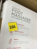 Therapeutic Foot Massager w/ High Intensity Rollers, Remote, 3 Modes