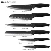 Wanbasion Kitchen Knife Set, Appears new