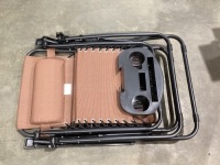 Set of 2 Adjustable Zero Gravity Patio Chair Recliners w/ Cup Holders&nbsp;