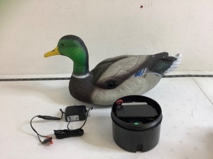 Lucky HD Splasher Duck Decoy, Missing Wings, Untested, E-Commerce Return