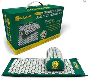 NAYOYA Acupressure Mat and Neck Pillow Set, Appears New