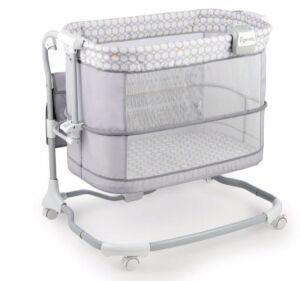 Ingenuity Dream & Grow Bedside Baby Bassinet Adjustable Height Crib - Dalton