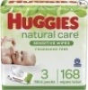 Huggies Natural Care Sensitive Baby Wipes Bundle Pack, Unscented, 9 Packs of 56ct - New&nbsp;