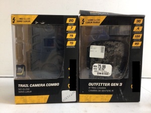 Lot of (2) Trail Cameras, Untested, E-Commerce Return