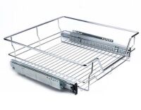 Lot of (2) Under Shelf Pull Out Sliding Basket Drawer