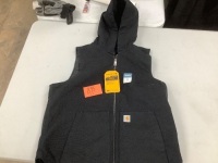 Carhartt Washed Duck Hooded Vest L
