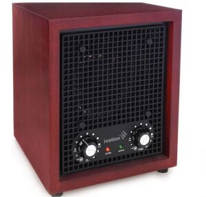 Ivation Ozone Generator Purifies up to 3,500Sq/Ft - Cherry Wood