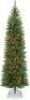 National Tree Company 6.5ft Pre-lit Artificial Christmas Tree, Includes Pre-strung&nbsp;Lights and Stand, Kingswood Fir Pencil - Appears New