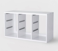 Triple Opening Sliding Bin Cube