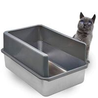 iPrimio Ultimate Stainless Steel Cat XL Litter Box