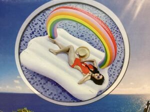 PFloat Rainbow Cloud Pool Float