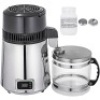 VEVOR Water Distillers Countertop Stainless Steel 4L 750W Digital Control Distilling Water Machine with Handle, Sliver - Appears New&nbsp;&nbsp;