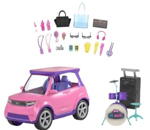 Barbie: Big City, Big Dreams Transforming Vehicle Playset,New