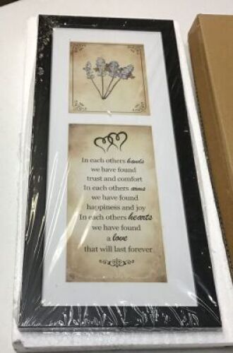 Lot of (4) Framed Blessing for Lovers Poem - Appear New&nbsp;