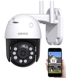 Conico Outdoor Security Camera, Untested, E-Commerce Return