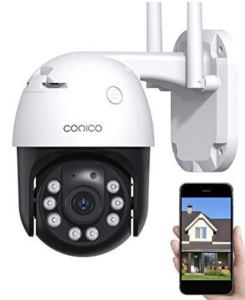 Conico Outdoor Security Camera, Untested, E-Commerce Return