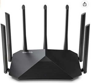 Speedefy AC2100 Smart WiFi Router, Powers Up, E-Commerce Return