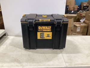 DEWALT DWST08400 TOUGHSYSTEM 2.0 EXTRA LARGE TOOLBOX, Lid is Cracked