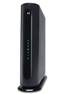 MOTOROLA Cable Modem Plus Wi-Fi Gigabit Router, Powers Up, Appears New