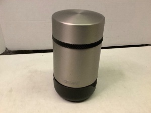 Insulated Thermos with Silverware, Appears New