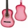 Beginner Acoustic Guitar Set w/ Case, Strap, Digital Tuner, Strings - 38in