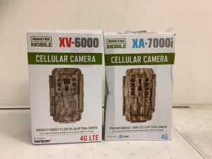 Lot of (2) Moultrie Trail Cameras, Untested, E-Commerce Return