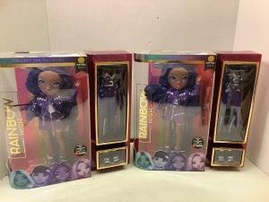 Lot of (2) Rainbow High Doll, Appears New