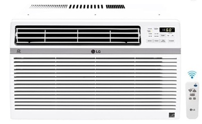 LG 8,000BTU Smart Window A/C, Powers Up, Cosmetic Damage, E-Comm Return, Retail $289.00