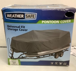 Universal Fit Pontoon Storage Cover, Appears New