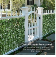 Outdoor Faux Ivy Privacy Screen Fence,NEW