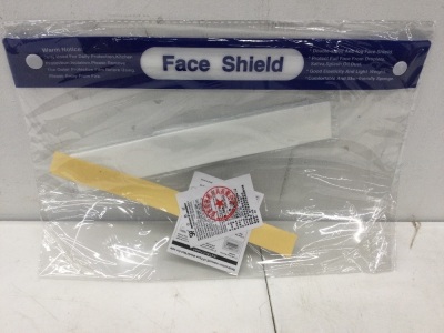 FACE SHIELDS 24 COUNT,NEW