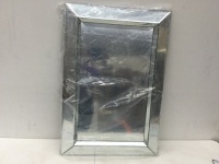 Frameless Rectangle Mirror 24"W X 35"H,NEW