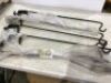 Lot of (6) Gray Bunny Premium Deck Hooks w/ 3" Clamp&nbsp;