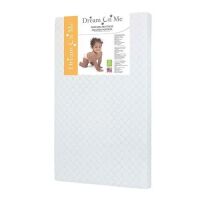 Dream On Me Holly 3&rdquo; Fiber Mini&nbsp;Dual-Sided Crib Mattress,&nbsp;Vinyl Cover&nbsp;