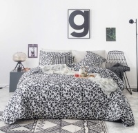 SUSYBAO White Leopard Duvet Cover Set, 3 Pcs, Queen&nbsp;