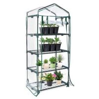 TOOCA 4-Tier Mini Greenhouse 27" x 19" x 63"