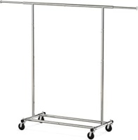 Simple Houseware Heavy Duty Clothing Garment Rack, Chrome&nbsp;&nbsp;