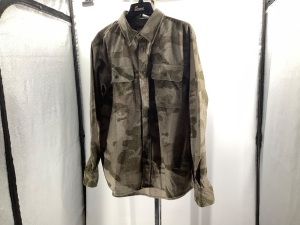 Mens Camo Jacket, Large, Appears New