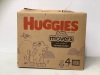 Huggies Little Movers Diapers Size 4, Damaged Box, Appears New